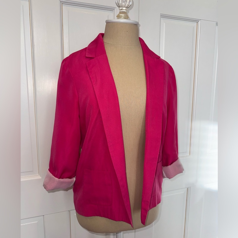 Vibrant Fuchsia Women's Blazer